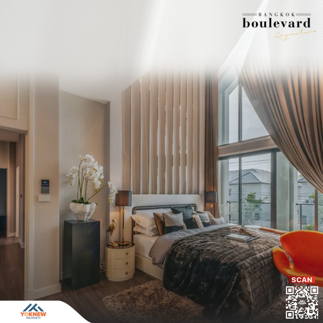 ขาย🔥 Bangkok Boulevard Ramintra-Watcharapol บ้านเดี่ยว 2 ชั้น  4 ห้องนอน 4 ห้องน้ำ จอดรถ 2 คัน🚗