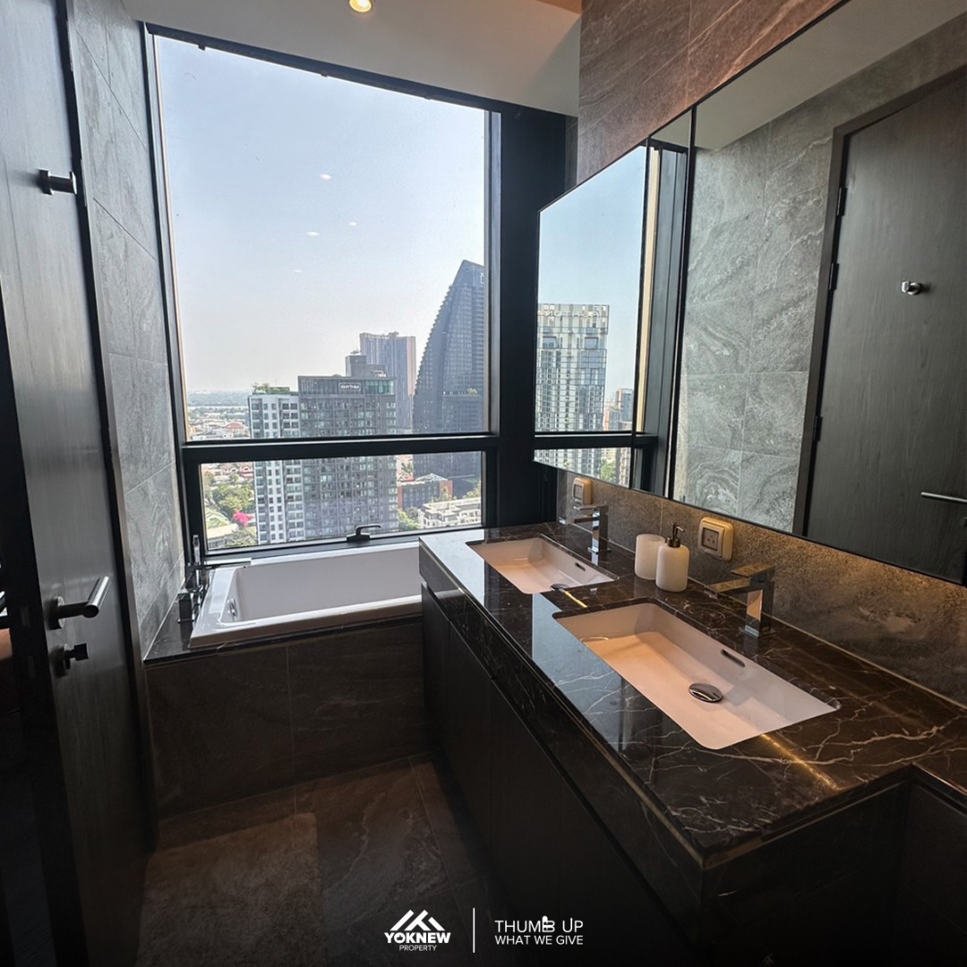 🔥ขาย🔥 𝗧𝗵𝗲 𝗘𝘀𝘀𝗲 𝗦𝘂𝗸𝗵𝘂𝗺𝘃𝗶𝘁 𝟯𝟲 2 ห้องนอน Fully furnished ห้องมุม วิวโล่ง ได้หน้าต่าง2ฝั่ง