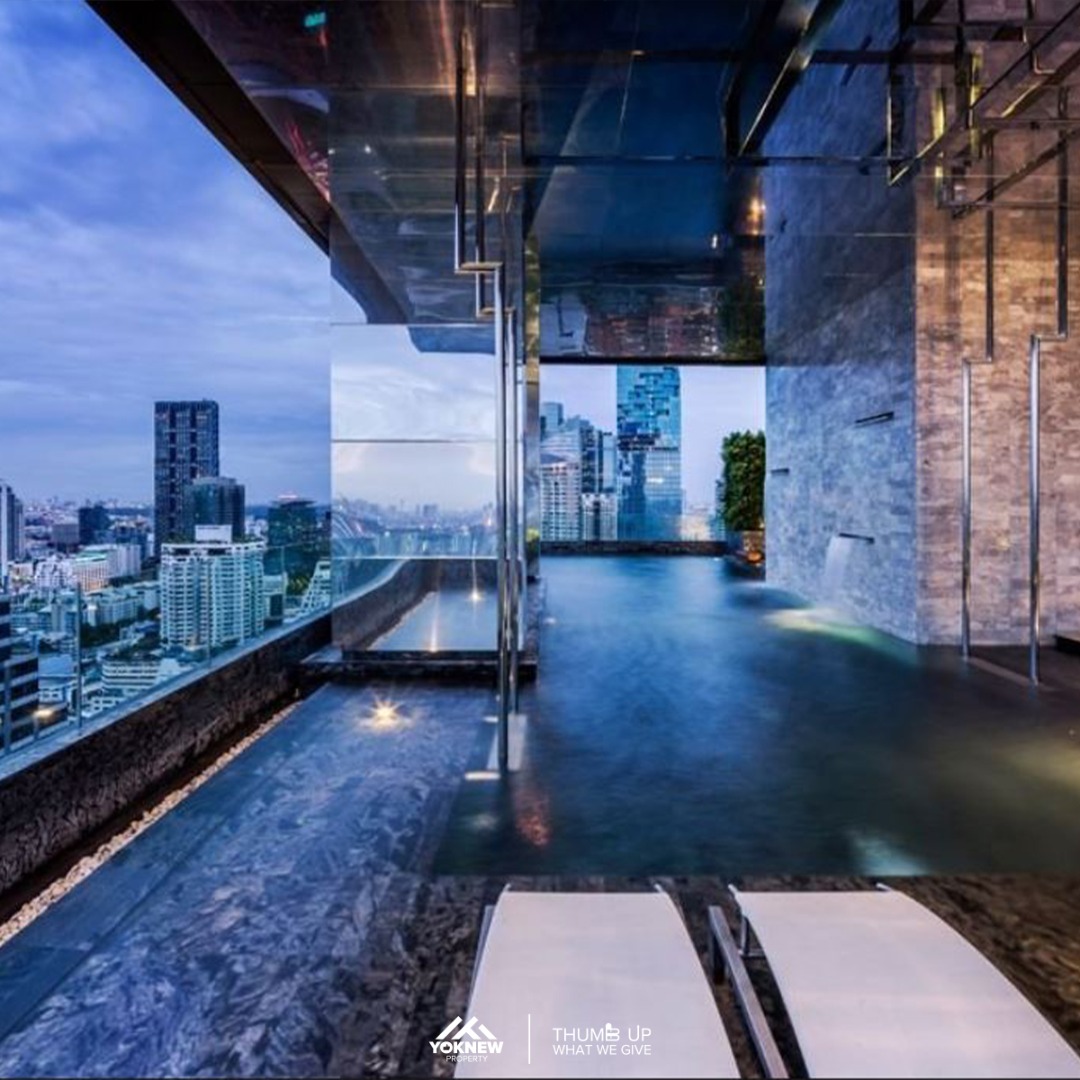 เช่า 🌟 M Silom✨ Penthouses 3 นอน 3 น้ำ ชั้นสูง วิวห้อง360องศา มาพร้อมกับเฟอร์นิเจอร์ และเครื่องใช้ไฟฟ้าครบครัน