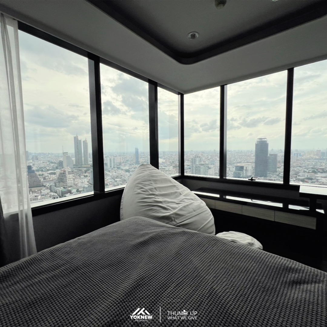 เช่า 🌟 M Silom✨ Penthouses 3 นอน 3 น้ำ ชั้นสูง วิวห้อง360องศา มาพร้อมกับเฟอร์นิเจอร์ และเครื่องใช้ไฟฟ้าครบครัน